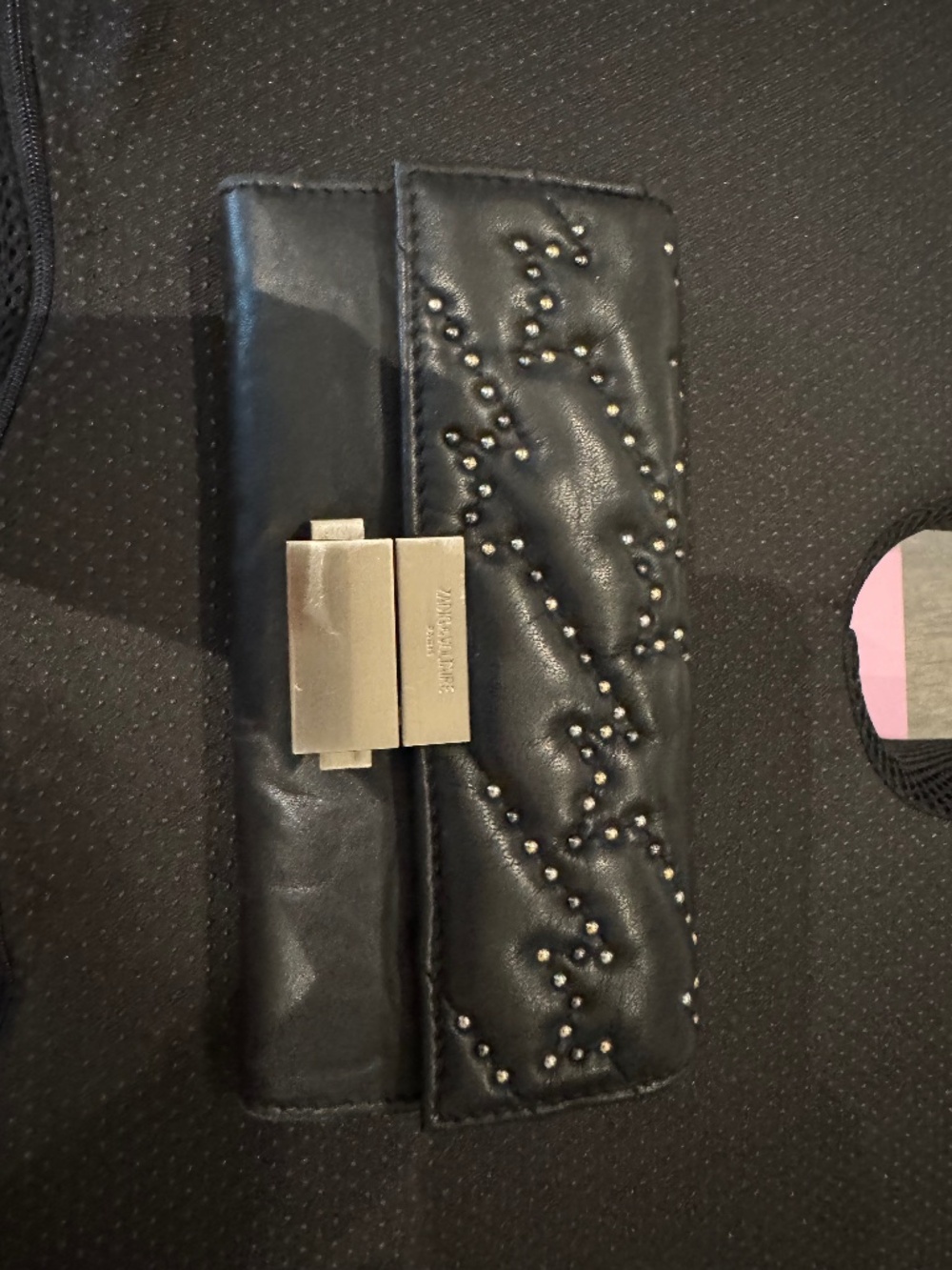 Zadig and Voltaire black Wallet in leather